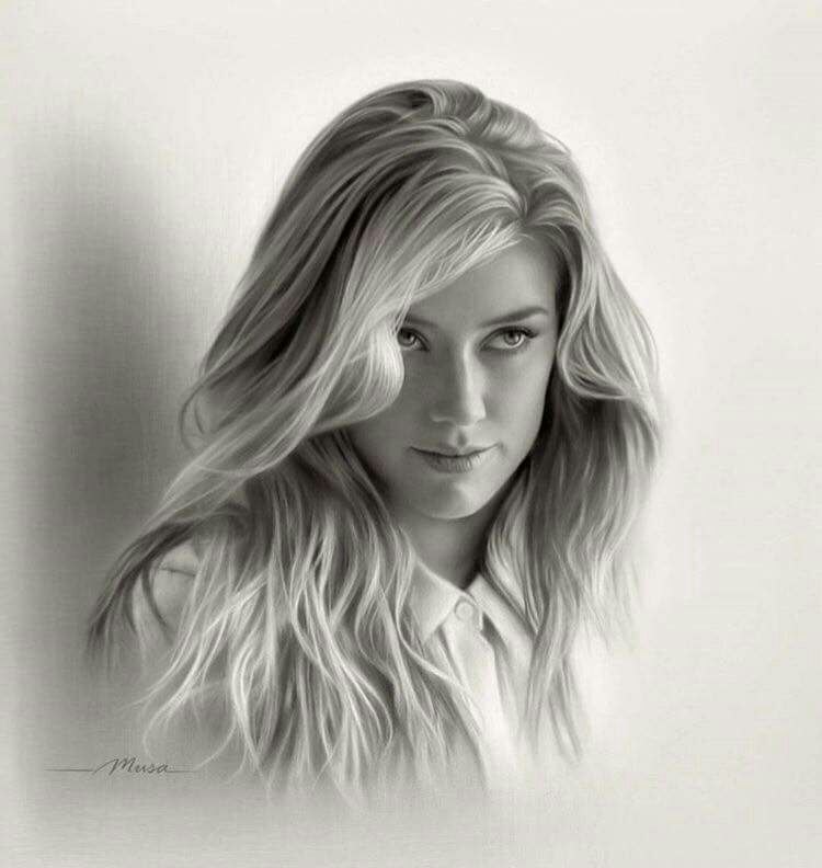 آموزش نقاشی سیاه قلم